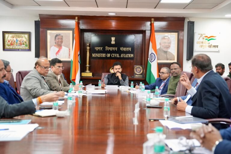 Prayagraj: Civil Aviation Minister Sh. Ram Mohan Naidu, along with Secretary Sh. V. Vualnam, DGCA DG Sh. Faiz Ahmed Kidwai, and senior officials, met with airline representatives today to review air connectivity to Prayagraj for the once-in-144-years Maha Kumbh Mahotsav. The meeting emphasized ensuring sufficient flights while maintaining reasonable fares for millions of devotees traveling to the world’s largest religious gathering from January 13 to February 26, 2025. Under the Minister's guidance, regular coordination meetings have been held to facilitate seamless travel | Aviation Today