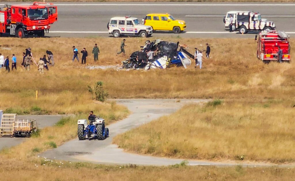 Gujarat: A fiery crash at Porbandar Airport in Gujarat on January 5th, claimed the lives of three Indian Coast Guard personnel when their Advanced Light Helicopter (ALH) Dhruv went down during a training flight | Aviation Today