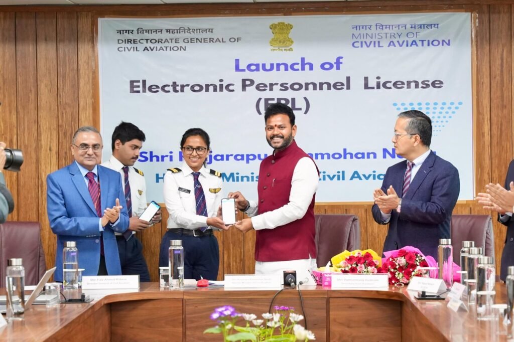 New Delhi: Civil Aviation Minister K. Rammohan Naidu on Thursday launched the Electronic Personnel License (EPL) for pilots, making India the second country globally, after China, to implement this digital licensing system | Aviation Today