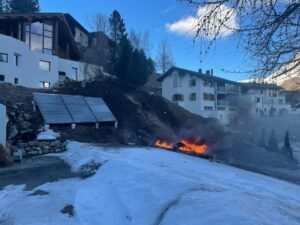 Graubuenden police confirmed that an Extra EA-400 plane crashed near La Punt Chamues-ch, Switzerland, 2 mins after departing Samedan Airfield | Aviation Today