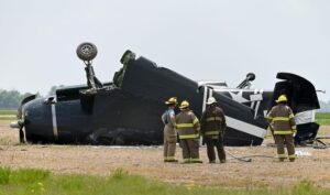 A World War II-era TBM Avenger crashed while attempting to land at Terre Haute Regional Airport on May 15, 2025. The vintage aircraft was part of a three-plane formation flying to the TBM Reunion, a commemorative aviation event in Peru, Indiana. The pilot was seriously injured and airlifted to a hospital in Indianapolis, while the passenger sustained minor injuries. The FAA and NTSB are investigating the cause of the crash. The incident has raised concerns within the aviation community about the operation and maintenance of historic warbirds.