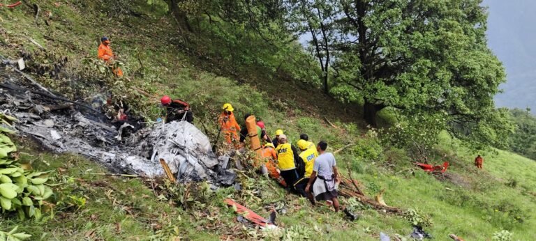 Uttarakhand, India: A Bell 407 helicopter operated by Aryan Aviation crashed in a remote forested area near Garudchatti shortly after departing from Kedarnath, killing all seven people on board. The helicopter, which took off at around 5:30 a.m., was en route to Guptkashi when it reportedly encountered dense fog and poor visibility, leading to loss of control and a fatal impact into a hillside near Trijuginarayan. The victims included five pilgrims: Captain Rajveer Singh Chauhan - Pilot Rajkumar Jaiswal, Shraddha Jaiswal and their two-year-old daughter Kashi - Uttar Pradesh Tushti Singh - Uttar Pradesh Vikram Singh Rawat - Uttarakhand Vinod Neg - Temple Committee Staff member A retired Indian Army officer, Captain Chauhan had over 2,000 hours of flying experience. The impact caused the helicopter to catch fire, leaving all seven occupants charred beyond recognition. Their remains were taken to Rudraprayag District Hospital for identification and medical procedures. Eyewitnesses in nearby villages reported hearing a loud explosion minutes after the helicopter disappeared from sight. Local police and emergency responders reached the crash site swiftly, though the difficult terrain hampered access. Authorities have launched a multi-agency investigation into the crash. The Directorate General of Civil Aviation (DGCA) and the Aircraft Accident Investigation Bureau (AAIB) are leading the inquiry. Sonprayag Police have filed a case under Section 105 of the Bharatiya Nyaya Sanhita (culpable homicide not amounting to murder) and under Section 10 of the Aircraft Act, holding Aryan Aviation and its executives accountable for operating flights despite reported poor weather conditions in the area. In immediate response, Uttarakhand Chief Minister Pushkar Singh Dhami ordered the suspension of all helicopter operations in the Char Dham circuit until further notice. The Uttarakhand Civil Aviation Development Authority (UCADA) has also been directed to audit all existing helicopter operators and enforce stricter compliance with aviation safety standards. This is not the first fatal crash in the region. The Kedarnath route has seen several aviation accidents in the past decade: On May 8, 2025, another Bell helicopter (VT-OXF) crashed into a deep gorge near Gangnani, Uttarkashi, during a Yamunotri pilgrimage flight. Six people died, and one passenger survived with critical injuries. On October 18, 2022, a Kestrel Aviation Bell 407 helicopter crashed shortly after takeoff from Kedarnath, killing all seven occupants. The deadliest incident occurred on June 25, 2013, during the Uttarakhand floods, when an Indian Air Force Mi-17 V5 helicopter carrying rescue personnel crashed north of Gaurikund, killing 20 onboard, including IAF crew and NDRF members. These incidents, along with non-fatal emergency landings in recent months, have raised concerns over helicopter operations in high-altitude pilgrimage zones. Factors like sudden weather changes, difficult topography, and pressure to maintain tight flight schedules have been repeatedly cited in previous DGCA reports. According to official records and media reports, at least 40 people have died in helicopter accidents linked to Uttarakhand’s Char Dham region since 2013, making it one of the most hazardous civilian helicopter corridors in the country. Safety recommendations such as mandating twin-engine helicopters, advanced weather monitoring systems, and restricting operations to highly experienced pilots have been discussed but not uniformly implemented. Aviation regulators are now expected to fast-track new Standard Operating Procedures (SOPs) specific to pilgrimage routes. These may include real-time weather surveillance at helipads, coordination with local authorities before takeoff, and stricter penalties for violating operational norms during marginal conditions. Families of the deceased are expected to receive compensation from both the operator and the state government, pending the outcome of the inquiry. Further announcements are likely following the submission of the preliminary AAIB report.