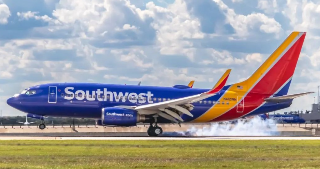 California, United States: Passengers on a Southwest Airlines flight from Burbank to Las Vegas were left terrified when their plane suddenly dropped nearly 500 feet to avoid what pilots feared could be a midair collision. Southwest Flight 1496 had taken off from Hollywood Burbank Airport on July 25 and was climbing through 14,000 feet when its collision alert system warned of an aircraft flying dangerously close. The pilots reacted instantly, first climbing slightly and then diving 475 feet to avoid a Hawker Hunter jet flying nearby at roughly 14,650 feet. The sharp drop threw people from their seats. Passengers described the cabin erupting in panic, with screams and luggage shifting overhead. Two flight attendants were injured in the turbulence, though no passengers were seriously hurt. After stabilizing, the captain told passengers that the sudden move was unavoidable, explaining that the cockpit systems issued two rapid alerts first to climb and immediately after, to descend. Southwest confirmed the incident, praising the crew’s response. “Our pilots followed procedures as designed to keep everyone safe,” the airline said, adding the flight landed safely at Las Vegas’ Harry Reid International Airport. The Federal Aviation Administration is now investigating how the two aircraft came so close. Officials at Burbank Airport said no unusual event was recorded in its immediate tower-controlled airspace, suggesting the near miss occurred in a wider air traffic zone managed by Los Angeles controllers. The Hawker Hunter, a privately operated jet registered as N335AX, was cleared to fly but its proximity to a commercial route is under review. The incident comes amid a string of recent near misses involving civilian and military-style aircraft, adding pressure on regulators to tighten airspace coordination. The two injured flight attendants received medical attention upon landing, and all passengers disembarked safely.