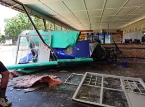 Alberton, South Africa: A routine training flight turned into a near-tragedy on Sunday afternoon when a light aircraft crashed into the tuckshop of Hoërskool Alberton in the City of Ekurhuleni, Gauteng. Both the student pilot and the instructor miraculously escaped without injuries, while no learners or staff at the school were harmed. The aircraft experienced engine failure during a final evaluation flight for a private pilot licence. The instructor attempted an emergency landing on the school’s rugby field, but the plane veered off and struck the school’s tuckshop. Images from the scene showed extensive damage to the small building, with firefighters and emergency responders quickly arriving to secure the crash site. The City of Ekurhuleni Disaster and Emergency Management Services confirmed that no fire broke out after impact, and both occupants were able to walk away from the wreckage. Eyewitnesses reported hearing the sound of a struggling engine moments before the aircraft went down. “We heard the engine sputter, then a loud thud. It was terrifying,” said a resident living near the school. The South African Civil Aviation Authority (SACAA) has opened an investigation into the incident to determine the cause of the reported power loss and assess whether any mechanical or procedural failures contributed to the crash. The Gauteng Department of Education (GDE) said the accident will not disrupt ongoing matric examinations. "We are relieved that there were no casualties. Classes and exams will continue as planned," the department said in a statement. Aviation experts say the outcome was “nothing short of a miracle,” crediting the instructor’s quick decision-making for preventing a greater tragedy in a densely populated area. The aircraft type, registration number, and operator have not yet been disclosed by authorities pending the official SACAA preliminary report. Recent Light Aircraft Crashes in Africa 2025 16 October 2025: Two light aircraft crashed in the KwaZulu-Natal Midlands region (Howick / Nottingham Road); two pilots died. 13 October 2025: 20-year-old Indian pilot trainee Piyush Pushp died during a solo training flight at Johannesburg in Vulcan Aviation Academy in South Africa. 14 August 2025: A light aerobatic aircraft (Extra 300, registration ZS-AEC) crashed into the sea off Durban North Beach during an airshow; pilot killed (body later found). 7 August 2025: A light aircraft operated by AMREF Flying Doctors (Cessna 560XL) crashed in Mwihoko estate, Kiambu County, Kenya; six people killed (four onboard + two on the ground). 9 June 2025: In KwaZulu-Natal, South Africa, a light aircraft crashed near Greytown during a training flight; three people on board died. 18 May 2025: A light aircraft (Rans S10 Sakota, registration ZS-WXE) crashed shortly after take-off at Middelburg Airfield, Mpumalanga, South Africa; two people died (the pilot and passenger).
