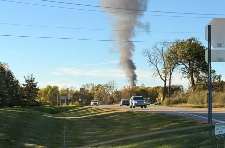 Michigan, United States: Three people were killed when a small aircraft crashed in a field near Bath Township, Michigan, on Thursday evening. The incident occurred around 5 p.m. near the intersection of Clark Road and Peacock Road, roughly 15 miles northeast of Lansing. According to Bath Township Police and Clinton County emergency officials, the aircraft went down shortly after radar contact was lost. Responding units found the wreckage engulfed in flames. All three individuals on board were pronounced dead at the scene. Authorities have not yet released the identities of the victims, pending family notifications. The Federal Aviation Administration (FAA) and National Transportation Safety Board (NTSB) are leading the investigation to determine the cause of the crash. A press conference scheduled for Thursday night was cancelled unexpectedly, reportedly at the direction of the FAA. “We were told by the FAA that the press briefing would not proceed at this time,” a Bath Township official told local station WILX News 10. No reason was given for the cancellation. Reports from CBS News Detroit indicate that the crash site remains under federal control while investigators examine debris patterns and flight data. Preliminary findings have not yet been released. According to trackers AirNav Radar and Flight Radar 24, the plane is believed to have been a Mexican-registered Hawker 800XP (XA-JMR), departing from Battle Creek before losing altitude and crashing. However, this detail has not been verified by U.S. authorities. Residents in the area reported hearing a loud explosion and seeing black smoke billow from the site moments after the crash. “It looked like something out of a movie, just fire and smoke,” one witness told local reporters. The FAA confirmed it is assisting with recovery operations and will issue a preliminary accident report within the coming days. The NTSB is expected to release an initial summary once investigators confirm aircraft type and flight path data.