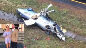 Dartmouth, United States: A fiery plane crash on Interstate 195 in Dartmouth, Massachusetts, claimed the lives of a Rhode Island couple early Monday morning. The victims have been identified as 68-year-old Thomas Perkins and his 66-year-old wife, Agatha, both of Middletown, Rhode Island. The crash occurred around 8 a.m. after the couple's Socata TBM 700 aircraft, a single-engine turboprop, took off from New Bedford Regional Airport. According to the Bristol County District Attorney's Office, the couple was found in the fuselage and pronounced dead at the scene. A woman driving a silver Hyundai Sonata was injured when part of the plane struck her vehicle. She was transported to St. Luke's Hospital in New Bedford for treatment of non-life-threatening injuries and has since been released. Aviation experts suggest that the pilot may have been attempting to return to New Bedford Regional Airport but faced mechanical issues, leading to the decision to land on or near the highway. Tom Kinton, former CEO of the Massachusetts Port Authority, commented, "That's the first thing you look for is a pasture or a highway to get that plane down, and maybe they were trying to do it." The Federal Aviation Administration (FAA) and the National Transportation Safety Board (NTSB) are investigating the incident. Initial reports indicate that the pilot did not file a flight plan or provide information about the number of people aboard the aircraft. The crash occurred amid a nor'easter that brought strong winds and rain to the region. New Bedford Regional Airport remained open, but many commercial and private flights were canceled due to the storm. Interstate 195 was closed in both directions for several hours. The center and right lanes on the eastbound side reopened at about 2:45 p.m., while all lanes on the westbound side reopened shortly before 3:15 p.m. The left lane on eastbound I-195 remained closed as of 6:30 p.m. The aircraft involved in the crash was owned by Easton Air, LLC, based in Middletown, Rhode Island. The FAA and NTSB are continuing their investigation into the cause of the crash.