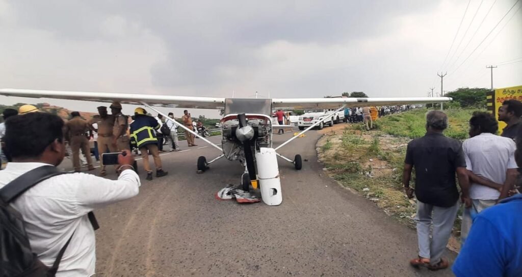 India: A trainer aircraft belonging to Salem based Ekvi Air Training made an emergency landing on the Tiruchi–Pudukkottai National Highway on 13 November 2025 after a technical fault. The Cessna 172 was on a routine training flight from Salem when the pilot noticed the issue. Both the pilot and trainee escaped unharmed, and traffic on the highway was briefly affected. Local police secured the area, and the DGCA has launched an investigation into the incident. Ekvi Air Training was placed in Category C in the DGCA’s first-ever Flying Training Organisation (FTO) ranking, indicating below-average performance across operational efficiency, safety, compliance, and student support. The regulator has instructed Category C institutions to submit improvement plans ahead of the next ranking cycle in April 2026.