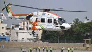 Bengaluru, India: Hindustan Aeronautics Limited (HAL) on Tuesday successfully completed the maiden flight of its next-generation civil helicopter, the Dhruv New Generation (Dhruv-NG), at the Helicopter Division in Bengaluru a landmark in India’s aspiration to expand its indigenous aerospace footprint beyond defence into commercial and global markets. The next-generation helicopter was flagged off by Union Civil Aviation Minister Kinjarapu Ram Mohan Naidu, who also shared the cockpit with the pilot before take-off, underlining government support for self-reliance in aviation manufacturing. Developed and manufactured by HAL, the Dhruv-NG builds on the company’s existing Dhruv helicopter platform with upgrades tailored to civil aviation requirements. The 5.5-tonne, twin-engine multi-role helicopter is equipped with twin Shakti 1H1C engines an indigenous powerplant that offers enhanced power and the advantage of in-country maintenance and support, according to HAL officials. The variant features a civil-certified glass cockpit compliant with stringent aviation standards, a modern avionics suite for improved situational awareness, and enhanced safety systems including crashworthy seats and self-sealing fuel tanks. HAL sources outlined key performance metrics and design features that position Dhruv-NG as a capable civil helicopter: Maximum Speed: 285 km/h Range: Approx. 630 km with reserves Service Ceiling: 6,000 metres Endurance: 3 hours 40 minutes Passenger Capacity: Configurable to carry up to 14 passengers The cabin design allows rapid reconfiguration for roles such as VIP/VVIP transport, air ambulance, offshore operations, law enforcement, search and rescue, disaster relief and commuter services. The successful inaugural flight places HAL on a stronger footing as a cost-effective alternative to imported light twin-engine helicopters, with potential appeal in domestic and international civil aviation markets. It is part of a broader strategy to diversify HAL’s portfolio beyond military platforms and elevate India’s standing as a global aviation manufacturing hub. Civil Aviation Minister Naidu described the event as a “major Atmanirbharta milestone” and praised the HAL team for advancing India’s self-reliant aerospace capabilities. He highlighted the role of helicopters in upcoming regional connectivity and emergency services expansions under national schemes. Alongside the flight, HAL received certification from the Directorate General of Civil Aviation (DGCA) for the indigenous Shakti civil engine, a significant step towards full civil certification of the Dhruv-NG helicopter before commercial deployment. HAL officials expect remaining certification and performance evaluation sorties to conclude over the coming months