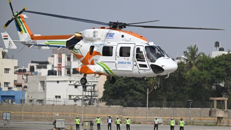 Bengaluru, India: Hindustan Aeronautics Limited (HAL) on Tuesday successfully completed the maiden flight of its next-generation civil helicopter, the Dhruv New Generation (Dhruv-NG), at the Helicopter Division in Bengaluru a landmark in India’s aspiration to expand its indigenous aerospace footprint beyond defence into commercial and global markets. The next-generation helicopter was flagged off by Union Civil Aviation Minister Kinjarapu Ram Mohan Naidu, who also shared the cockpit with the pilot before take-off, underlining government support for self-reliance in aviation manufacturing. Developed and manufactured by HAL, the Dhruv-NG builds on the company’s existing Dhruv helicopter platform with upgrades tailored to civil aviation requirements. The 5.5-tonne, twin-engine multi-role helicopter is equipped with twin Shakti 1H1C engines an indigenous powerplant that offers enhanced power and the advantage of in-country maintenance and support, according to HAL officials. The variant features a civil-certified glass cockpit compliant with stringent aviation standards, a modern avionics suite for improved situational awareness, and enhanced safety systems including crashworthy seats and self-sealing fuel tanks. HAL sources outlined key performance metrics and design features that position Dhruv-NG as a capable civil helicopter: Maximum Speed: 285 km/h Range: Approx. 630 km with reserves Service Ceiling: 6,000 metres Endurance: 3 hours 40 minutes Passenger Capacity: Configurable to carry up to 14 passengers The cabin design allows rapid reconfiguration for roles such as VIP/VVIP transport, air ambulance, offshore operations, law enforcement, search and rescue, disaster relief and commuter services. The successful inaugural flight places HAL on a stronger footing as a cost-effective alternative to imported light twin-engine helicopters, with potential appeal in domestic and international civil aviation markets. It is part of a broader strategy to diversify HAL’s portfolio beyond military platforms and elevate India’s standing as a global aviation manufacturing hub. Civil Aviation Minister Naidu described the event as a “major Atmanirbharta milestone” and praised the HAL team for advancing India’s self-reliant aerospace capabilities. He highlighted the role of helicopters in upcoming regional connectivity and emergency services expansions under national schemes. Alongside the flight, HAL received certification from the Directorate General of Civil Aviation (DGCA) for the indigenous Shakti civil engine, a significant step towards full civil certification of the Dhruv-NG helicopter before commercial deployment. HAL officials expect remaining certification and performance evaluation sorties to conclude over the coming months