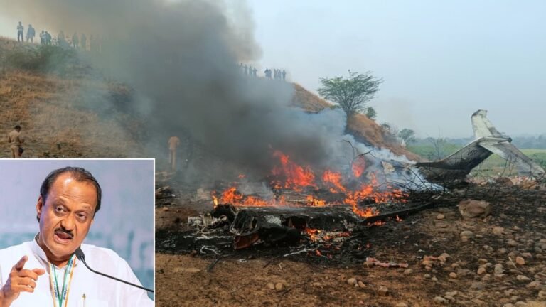 Pune, India: A chartered aircraft carrying Maharashtra Deputy Chief Minister and Nationalist Congress Party (NCP) leader Ajit Pawar crashed while attempting to land at Baramati Airport on Wednesday morning, killing multiple people including Pawar, officials and news agencies reported. The crash occurred during what authorities described as an emergency landing attempt in Baramati, located in Pune district. Early reports suggest the aircraft suffered a catastrophic failure while on final approach to the runway. According to preliminary information from the Press Trust of India (PTI) cited reports, Ajit Pawar and at least five other individuals on board died in the accident. The DGCA said all six on board, including Pawar, two staff members, and two crew and the pilot were killed in the crash. The wreckage showed significant structural breakup after the aircraft crashed, and that emergency services were deployed to the site immediately after the incident. Ajit Pawar was travelling from Mumbai to Baramati to attend a series of political events related to the forthcoming Zilla Parishad elections. Media reports stated that the aircraft was a chartered Learjet 45 and was carrying the deputy chief minister along with security personnel, pilots and other passengers. Baramati Airport manager Shivaji Taware told reporters the aircraft went off the side of the runway before crashing, though exact details of what precipitated the accident are still under investigation. State emergency services, including fire and rescue teams, responded swiftly to the crash site. The Directorate General of Civil Aviation (DGCA) and other aviation authorities are expected to launch a formal investigation into the cause of the crash. Factors such as technical issues, weather, or procedural error are yet to be confirmed. Official statements from the Maharashtra government and spokespersons for the NCP are anticipated later today as authorities gather more information and complete an initial assessment of the accident.