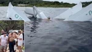 Manaus, Brazil: A small single-engine aircraft crashed into the Rio Negro, a major tributary of the Amazon River, on the morning of January 4, 2026, leaving both occupants with minor injuries, according to local sources and eyewitness footage. The incident occurred in the vicinity of Paricatuba and Iranduba, in the metropolitan region of Manaus, Amazonas state. Video captured by witnesses including an architect riding a jet ski shows the aircraft flying at very low altitude before losing height and nose-diving into the water with a large splash. Fernando Araújo, who recorded the dramatic sequence, told reporters he noticed the plane performing unusual low-altitude maneuvers over the river before the crash. In the footage, the aircraft appears to touch the water twice and make steep turns before the final descent. According to local media reports, Araújo and others on boats and jet skis were first on the scene. They were able to reach the floating wreckage quickly and pull the pilot and passenger to safety, administering first aid before rescue teams arrived. Both men aboard the aircraft were reported to have sustained injuries. The pilot suffered deep cuts to his forehead and was described as being in shock. The passenger reportedly had a smaller head wound and a puncture wound to his thigh. Officials from the Amazonas Military Fire Department confirmed they were alerted and responded to the scene. When authorities arrived, the victims had already been removed from the water by civilian rescuers. Local news outlets noted that a single small aircraft was involved in the accident, and there were no reports of additional persons onboard. Following the rescue, firefighters inspected the area and reported no remaining hazards at the crash site. There has been no official release on the aircraft’s registration, operator, or flight plan as of this writing. Brazil’s Centro de Investigação e Prevenção de Acidentes Aeronáuticos (CENIPA), the aviation accident investigation authority had not yet confirmed receipt of a formal notification about the crash at the time of initial reporting. Investigators will likely examine factors such as flight control, altitude management, weather conditions, and mechanical systems to determine the circumstances that led to the loss of control over the river.