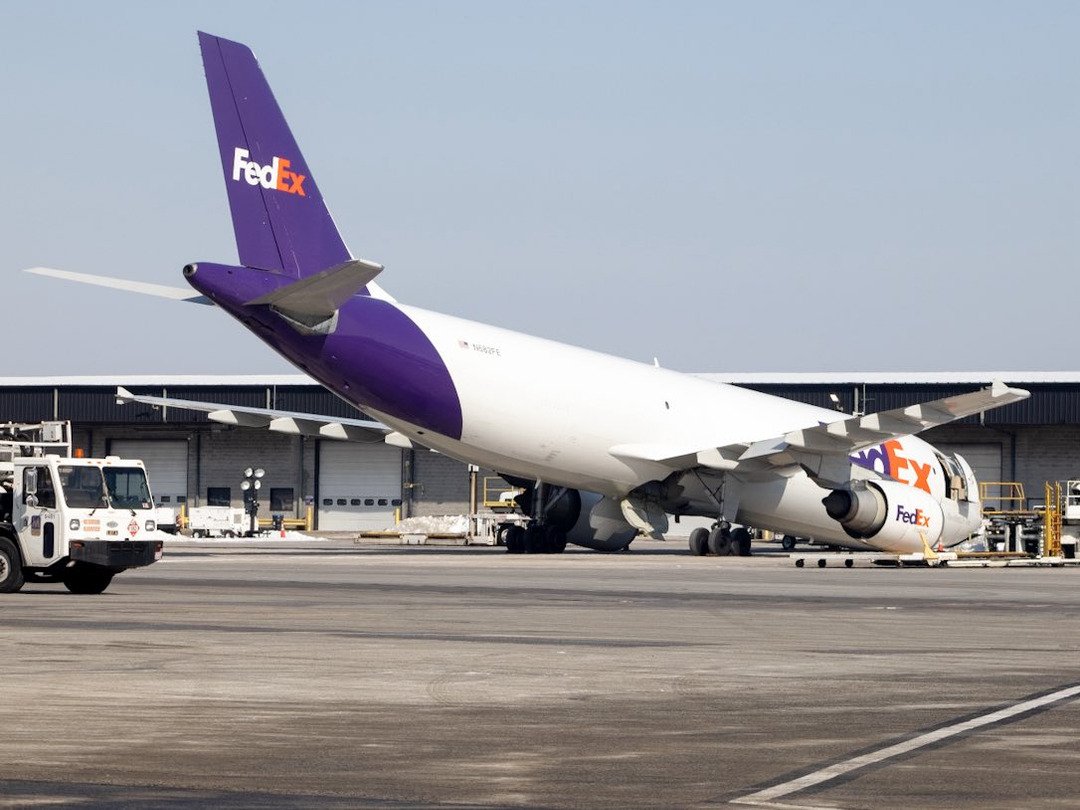 FedEx Cargo Plane Nose Gear Collapses During Maintenance At BWI-Marshall Airport