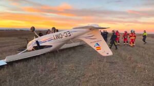 Small Training Aircraft Flips During Emergency Landing Near Madrid, Pilot Uninjured SEO DES: The aircraft operated by World Aviation Flight Academy had flown earlier without issues, authorities are probing the cause of the emergency landing SOCIAL: A Tecnam P2008JC light training aircraft overturned during an emergency landing near the M-407 road in Leganés, south of Madrid, on February 17. The 28-year-old trainee pilot escaped unhurt, and emergency responders confirmed there was no fire or fuel leakage. Crews from Emergencias 112, SUMMA 112, and local fire units secured the scene while Policía Local and Policía Nacional launched a preliminary investigation. The aircraft, operated by World Aviation Flight Academy and based at Cuatro Vientos Airport, had completed earlier flights without reported issues. Authorities are reviewing the cause of the emergency landing. No other occupants were onboard, and traffic in the area was largely unaffected. Madrid, Spain: A light training aircraft overturned during an emergency landing in a field near the M-407 road in Leganés, south of Madrid, on Tuesday evening, authorities confirmed. The pilot, a 28-year-old trainee, escaped without injury and first responders ruled out fire or fuel leakage at the scene. The incident unfolded shortly before 18:30 local time on February 17, when the single-engine plane, identified as a Tecnam P2008JC, was forced to make an unplanned descent to a clearing adjacent to the busy regional highway. The aircraft came to rest upside down after touching down, according to local emergency services. Emergency crews from Emergencias 112 Comunidad de Madrid, the SUMMA 112 medical service, and fire units responded promptly. The pilot was found conscious, oriented, and uninjured, and was subsequently evaluated by medical personnel as a precaution. Two fire crews conducted preventive measures to ensure there were no risks of ignition or hazardous spills, while officers from the Policía Local and Policía Nacional secured the perimeter and began a preliminary investigation into the circumstances that prompted the emergency landing. Video footage circulating from the site depicts the small plane resting inverted in the grass beside the road. The aircraft’s registration number and exterior logo indicate that it belongs to World Aviation Flight Academy, a flight training academy based at Cuatro Vientos Airport in Madrid. The aircraft is used by flight schools for pilot training and had completed earlier flights that day without reported issues. The exact cause of the emergency, whether mechanical malfunction or another operational factor, remains under review by the Policía Nacional’s aviation unit. No other individuals were reported to be aboard the aircraft at the time of the incident. Road traffic was not significantly disrupted, and neighbouring facilities, including a nearby industrial estate, remained unaffected.