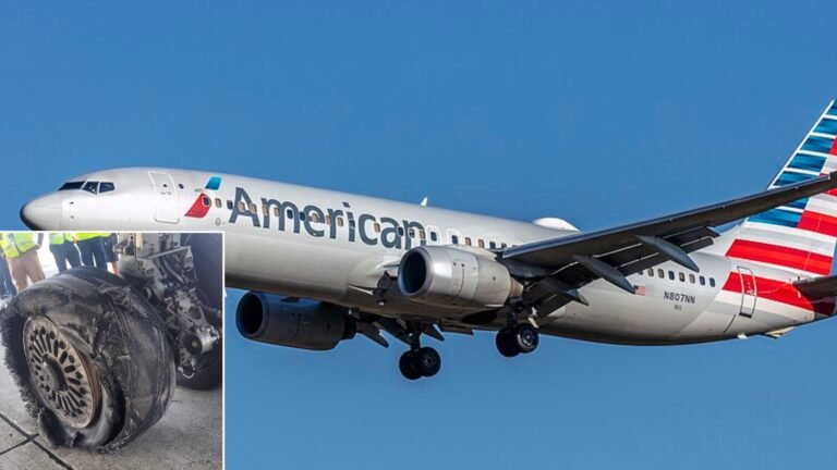 American Airlines Flight Makes Emergency Return To Barbados Post Burst Tyre On Takeoff SEO DES: The crew reported a landing gear alert linked to a burst tyre and entered a holding pattern to allow runway inspection and emergency services to prepare SOCIAL: An American Airlines Boeing 737-823 operating Flight AA1284 from Bridgetown to Miami made an emergency return to Grantley Adams International Airport shortly after takeoff due to a tyre failure. The aircraft, carrying 134 passengers, circled offshore while crews prepared for landing and runway inspections. The flight landed safely with no injuries, and aviation authorities are awaiting a technical report from the airline. Emergency services were placed on standby as a precaution, and the aircraft remained grounded for maintenance checks. Passengers were accommodated at the terminal while alternative travel arrangements were made. Image: Acroterion (Wikimedia) Video: American Airlines Bridgetown, Barbados: An American Airlines Boeing 737-823, operating Flight AA1284 from Bridgetown to Miami, was forced to make an emergency return to Grantley Adams International Airport (BGI) shortly after departure on Tuesday morning due to a tyre failure during takeoff, airport authorities confirmed. The aircraft, carrying 134 passengers, departed BGI at approximately 7:00 a.m. local time. Moments after liftoff, the flight crew reported an abnormal indication related to the aircraft’s landing gear system, which was later confirmed to be linked to a burst tyre. As a precautionary measure, the pilots entered a holding pattern over the Caribbean Sea to allow ground teams to inspect the runway for debris and prepare emergency services for a possible abnormal landing. According to Hadley Bourne, Chief Executive Officer of Grantley Adams International Airport, emergency response units, including airport fire services, security personnel, and air traffic controllers, were immediately placed on standby. “The aircraft landed safely and passengers were returned to the terminal. There were no injuries,” Bourne told Barbados Today. Flight-tracking data showed AA1284 circling offshore for nearly 30 minutes before making a controlled return and landing on the same runway from which it had departed. The aircraft taxied to a remote stand, where passengers disembarked normally. The Civil Aviation Authority (CAA) of Barbados said it had received a preliminary notification from airport operations confirming the tyre issue and was awaiting a full technical report from American Airlines. CAA Director-General Tracey Forde-Bailey said the regulator would review the airline’s maintenance findings as part of standard post-incident procedures. “At this stage, we have received the initial report that the aircraft returned safely following a tyre-related issue. Further technical details will follow once the airline completes its inspection,” she said. American Airlines has not issued a detailed public technical statement, but airport officials confirmed that the aircraft experienced a tyre failure during takeoff, which triggered cockpit warnings and required an immediate inspection.