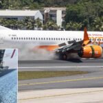 Air India Express Boeing 737 MAX Suffers Nose Gear Damage After Hard Landing In Phuket SEO DES: India’s aviation regulator said the aircraft made a suspected hard landing with a bounce on runway 9, damaging the nose landing gear during touchdown SOCIAL: An Air India Express Boeing 737 MAX 8 operating flight IX938 from Hyderabad, India to Phuket, Thailand suffered nose landing gear damage after a suspected hard landing at Phuket International Airport on March 11. The aircraft, carrying 133 passengers, stopped on the runway, forcing a temporary suspension of airport operations. All passengers and crew were safely evacuated with no injuries reported. Airport teams later towed the aircraft for technical inspections and runway clearance. Authorities have launched an investigation to determine the cause of the hard landing and landing gear damage. Image: upuknews (X) Video: Saturnworldnews (X) | India Today Phuket, Thailand: An Air India Express flight operating from Hyderabad to Phuket suffered damage to its nose landing gear after a hard landing at Phuket International Airport in Thailand on Wednesday, forcing airport authorities to temporarily suspend runway operations while emergency teams cleared the aircraft. The aircraft involved in the incident carried 133 passengers, all of whom were reported safe after the evacuation The aircraft involved was a Boeing 737 MAX 8 operating flight IX938 from Hyderabad. According to officials, the aircraft experienced a nose-wheel issue during landing, leaving the plane immobilised on the runway and prompting the airport to halt flight movements as a safety precaution. Flight-tracking data indicated that the aircraft departed Rajiv Gandhi International Airport in Hyderabad at 6:42 a.m., slightly later than its scheduled departure of 6:20 a.m., and landed at Phuket at about 11:40 a.m. local time. Shortly after touchdown, the nose landing gear was found to be damaged following what authorities described as a suspected hard landing. Officials from India’s aviation regulator said the aircraft “made a suspected hard landing with a bounce on runway 9,” which led to damage to the forward landing gear. In aviation terms, a hard landing occurs when an aircraft touches down with excessive vertical speed or force. Photographs and videos from the airport showed the damaged nose-wheel section of the aircraft on the runway after landing. Emergency response teams and airport personnel rushed to secure the aircraft and assess the situation. Passengers and crew on board the aircraft were safely evacuated and taken to the terminal building, with no injuries reported, according to airline and airport authorities. The disabled aircraft remained on the runway for several hours while airport teams worked to tow it away and conduct safety inspections. The temporary runway closure caused disruptions to scheduled flight operations at Phuket, one of Thailand’s busiest international tourism gateways. In a statement, Air India Express confirmed the incident, saying the Hyderabad–Phuket flight experienced an issue with the nose wheel after landing and that the crew followed all standard safety procedures. “We confirm that our Hyderabad-Phuket flight on March 11 experienced an issue with the nose wheel at Phuket Airport. The crew followed all standard protocols, and guests were safely deplaned,” the airline said. Authorities are expected to investigate the circumstances surrounding the landing and the damage to the aircraft’s landing gear, in coordination with relevant aviation regulators. https://x.com/i/status/2031674853678620901