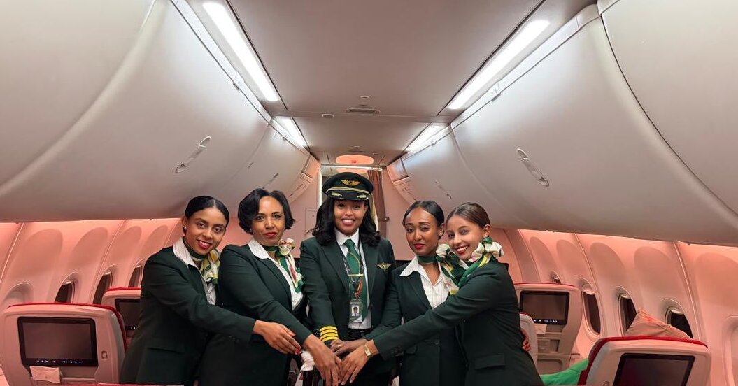Ethiopian Airlines Marks International Women’s Day With 8 All-Women-Operated Flights