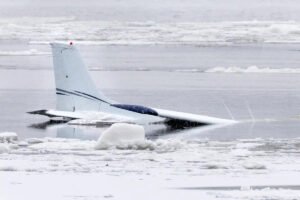 Engine Failure Forces Hudson River Crash Landing; Instructor, Student Swim to Safety SEO DES: The flight instructor declared an emergency and landed on an ice-covered river about 200 feet from shore, and he & his 17-year-old student swam safely to land SOCIAL: A Cessna 172 Skyhawk operating a night training flight from Long Island MacArthur Airport made an emergency landing on the Hudson River after suffering engine failure near the United States Military Academy. The aircraft had earlier conducted a stop-and-go maneuver at Stewart International Airport before mechanical trouble developed on the return leg. Flight instructor Liam Darcy, who teaches at Long Island Flying, declared an emergency and guided the plane onto an ice-covered section of the river about 200 feet from shore. Darcy and his 17-year-old student exited the aircraft and swam to safety. Both were treated for minor injuries and released. The Federal Aviation Administration and the National Transportation Safety Board are investigating the cause of the engine failure. New York, United States: New details have been recovered from the Hudson River training aircraft crash near Newburgh, providing further clarity on the emergency water landing that saw a flight instructor and his teenage student bring their aircraft down on an icy stretch of water Monday night. The aircraft involved was a Cessna 172 Skyhawk conducting a scheduled night training flight from Long Island MacArthur Airport. Authorities said the plane departed MacArthur Airport at approximately 6:30 p.m. for a routine instructional flight. On board were 31-year-old certified flight instructor Liam Darcy and his 17-year-old student pilot. The flight continued north and performed a stop-and-go maneuver at Stewart International Airport around 7:30 p.m. Shortly after departing Stewart on the return leg, the aircraft began experiencing mechanical trouble near the United States Military Academy, officials said. Darcy took control of the aircraft and declared an emergency as the engine began losing power. When it became clear the aircraft could not reach the airport, he elected to attempt an emergency landing on the Hudson River. The aircraft touched down on an ice-covered section of the river roughly 200 feet from the western shoreline near Newburgh. Both occupants exited the aircraft and swam through frigid water to reach shore. They were later treated for minor injuries and released. Darcy is a flight instructor with Long Island Flying, where he has been instructing the 17-year-old student for approximately a year and a half. The flight was part of structured night training. Air traffic control audio captured from Stewart tower documented the escalating emergency, including the pilot’s transmission that they would not make the airport and were diverting to the river. Preliminary findings indicate the engine lost power completely, forcing the aircraft into a glide before the controlled water landing. The Federal Aviation Administration and the National Transportation Safety Board are investigating the cause of the engine failure. Authorities have stated there is no indication of impairment or criminal activity, and a mechanical examination of the aircraft remains ongoing.