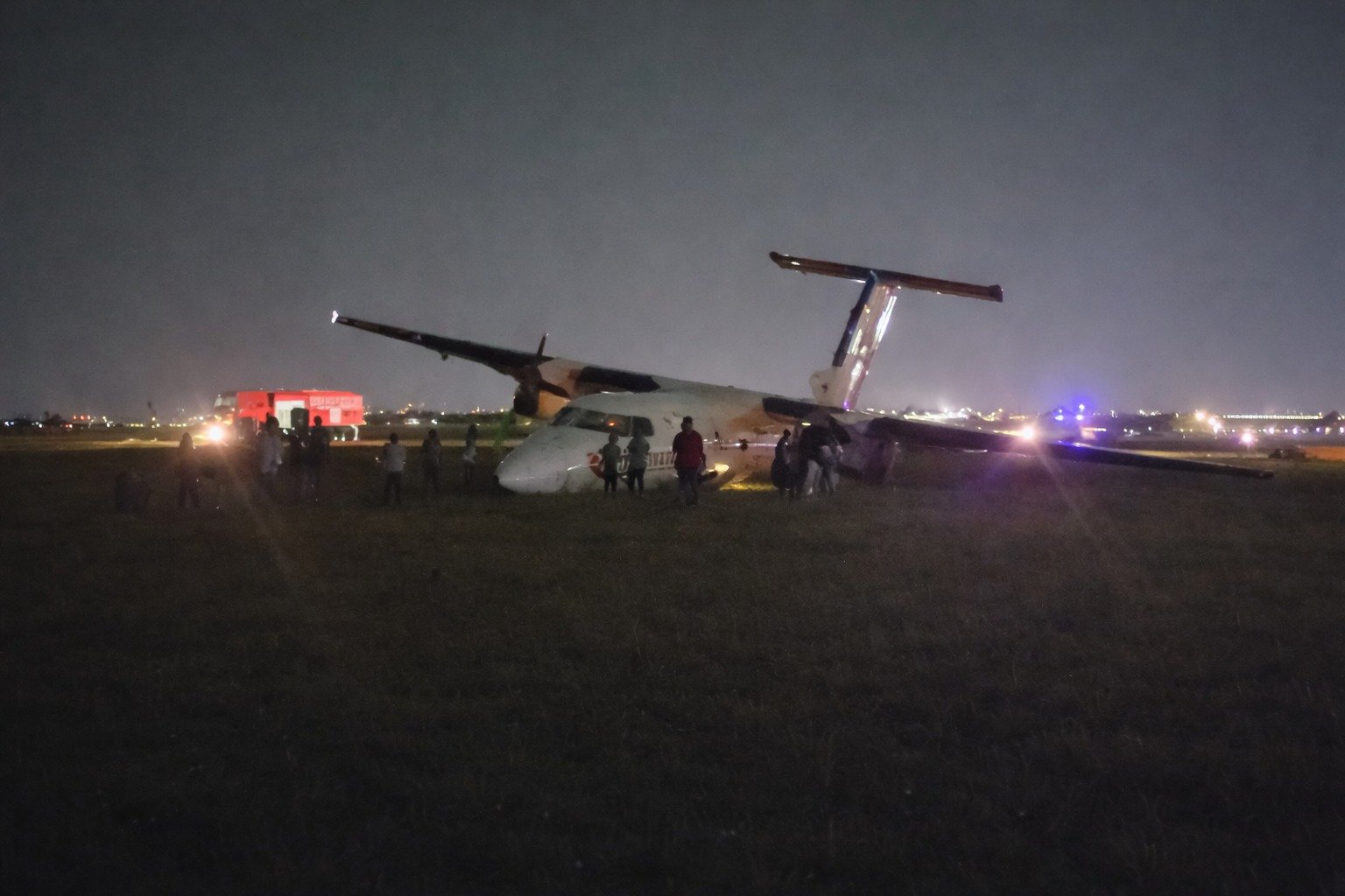 Safarilink Aircraft Veers Off Runway At Wilson Airport, All 39 Onboard Escape Unharmed