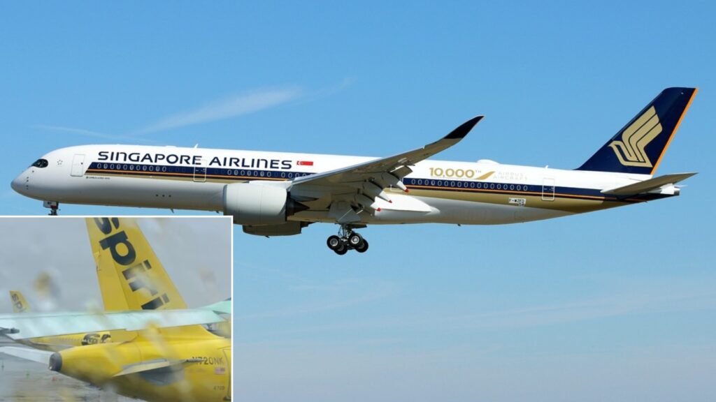 Singapore Airlines Plane Clips Spirit Aircraft During Taxi At Newark, No Injuries SEO DES: The wing struck the tail of a stationary Spirit A321neo during de-icing; passengers and crew disembarked safely, with no injuries reported SOCIAL: A Singapore Airlines Airbus A350-900 clipped the tail of a Spirit Airlines Airbus A321neo while taxiing at Newark Liberty International Airport on March 3 at around 10 a.m. The Spirit aircraft was stationary and undergoing de-icing at the time. Both jets returned to the gate, passengers disembarked safely, and no injuries were reported. The Federal Aviation Administration has launched an investigation. Singapore Airlines’ flight later departed after inspections, while Spirit’s aircraft was taken out of service for checks. The contact occurred in a ground movement area not directly controlled by air traffic control, where aircraft are guided by ramp personnel. Authorities are examining ground handling coordination and apron procedures. Airport operations continued without major disruption following the incident. Image: Sebastien Mortier (Flickr) Video: CBS New York New Jersey, United States: A Singapore Airlines aircraft clipped the tail of a Spirit Airlines jet while maneuvering on the ground at Newark Liberty International Airport on March 3, prompting a federal investigation but resulting in no reported injuries. The incident occurred at approximately 10 a.m. local time as Singapore Airlines Flight SQ21, operated by an Airbus A350-900 and bound for Singapore, was preparing for departure. The aircraft’s wing made contact with the tail section of a stationary Spirit Airlines Airbus A321neo, which was undergoing de-icing procedures at the time. According to reports, the collision took place in an area of the airport not actively controlled by air traffic control, where aircraft movements are typically coordinated by ground personnel. Both aircraft immediately halted operations and returned to the gate. Passengers and crew aboard both flights disembarked normally, and no injuries were reported. Spirit Airlines confirmed that its aircraft was removed from service for inspection by maintenance teams. Singapore Airlines said its aircraft underwent engineering checks and was subsequently cleared for service. Flight SQ21 departed later the same day with a replacement crew after a delay of several hours. The U.S. Federal Aviation Administration (FAA) has opened an investigation into the ground collision to determine the circumstances surrounding the incident, including whether standard ground handling or communication procedures were followed. Ground collisions, while relatively rare, can occur during congested airport operations, particularly during winter weather conditions when de-icing activities increase apron congestion and limit maneuvering space. Operations at Newark were not significantly disrupted following the incident.