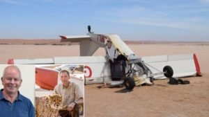British Wildlife Scientist, Pilot Killed In Plane Crash During Namibia Research Flight SEO DES: Wilson was a renowned Royal Veterinary College researcher known for animal biomechanics and wildlife tracking, while Oakman was a retired airline pilot SOCIAL: A UK-registered Groppo-Trail light aircraft crashed near the Gobabeb Research Centre in the Namib Desert, about 100 km from Walvis Bay, Namibia, on 4 March 2026, killing British wildlife scientist Alan Martin Wilson and pilot Neil Thomas Oakman. The aircraft had taken off around 17:00 local time for a wildlife-tracking mission to locate radio-collared antelope in the desert. When the aircraft failed to return by about 19:00, colleagues raised the alarm and a search located the wreckage close to the Gobabeb airstrip. Authorities believe both occupants died instantly in the crash. Wilson was a renowned researcher from the Royal Veterinary College, known for his work on animal biomechanics and wildlife tracking, while Oakman was a retired airline pilot and experienced aviation trainer. Namibia’s aviation accident investigators have launched an inquiry to determine the cause of the crash. Walvis Bay, Namibia: A British wildlife scientist and a pilot were killed when a light aircraft crashed near a desert research centre in Namibia during a wildlife-tracking mission, authorities confirmed. The accident occurred on Wednesday, 4 March 2026, near the Gobabeb Research Centre in the Namib Desert, about 100 km from Walvis Bay. The aircraft involved was a British-registered Groppo light aircraft (Groppo-Trail ultralight type) conducting a research observation flight over the dunes. According to Namibian police and investigators, the aircraft took off at around 17:00 local time to locate radio-collared antelope being monitored as part of a wildlife research project. The flight was expected to return shortly afterward. When the aircraft failed to return by about 19:00, a colleague at the research station raised the alarm and initiated a search in the surrounding desert. The wreckage was soon located just metres from the Gobabeb airstrip, with debris scattered around the crash site. Authorities said the two occupants likely died instantly on impact. Investigators from Namibia’s Directorate of Aircraft Accident Investigations are examining the wreckage and flight circumstances, but a final cause has not yet been determined. Police identified the victims as Professor Alan Martin Wilson, 62, a British wildlife scientist, and pilot Neil Thomas Oakman. Wilson was a prominent researcher affiliated with the Royal Veterinary College in the United Kingdom, known internationally for his work on animal biomechanics and wildlife tracking. His research focused on understanding how large animals move and survive in extreme environments, often using tracking collars and aerial observation. He also appeared in several BBC natural history documentaries, helping explain animal locomotion and wildlife behaviour to broader audiences. Wilson and his colleagues had arrived in Namibia in February 2026 to conduct field research on oryx and other desert antelope, tracking animals fitted with monitoring collars in the Namib dunes. The flight on 4 March was part of an aerial observation mission linked to the study. The Gobabeb Research Centre, which collaborated on the project, described the deceased researchers as “outstanding scientists” and expressed shock at the tragedy. In a statement, the centre extended condolences to their families, friends and colleagues following the fatal accident. Mr. Oakman was a retired airline pilot who had trained commercial pilots for Ryanair. He was the chief pilot of 501 Squadron’s former Battle of Britain Hurricane VZ497 and flew it at displays. Investigators confirmed the aircraft was registered in the United Kingdom and operated as a small research platform. Officials from Namibia’s accident investigation authority visited the crash site and began examining the wreckage and flight details. Authorities said a formal investigation report will be released once the examination is completed.