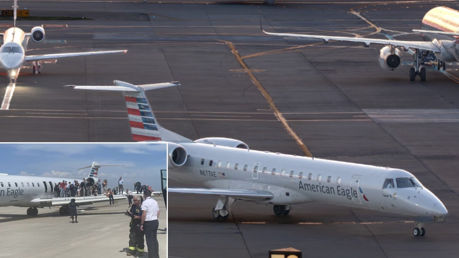 American Airlines Regional Jet Makes Emergency Landing After Smoke Reported In Cabin