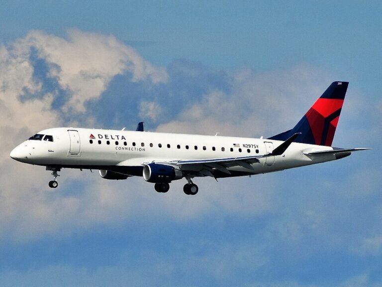 from Boston to Columbus was forced to make an emergency diversion to Bradley International Airport in Connecticut after the crew reported a cabin pressurization issue shortly after reaching cruising altitude. The aircraft involved was an Embraer E175LR, registration N242JQ, operating as Delta Connection Flight DL5910 and flown by Republic Airways on behalf of Delta Air Lines. The regional jet departed Boston Logan International Airport at approximately 10:48 p.m. EDT on May 7, bound for John Glenn Columbus International Airport in Ohio. Flight-tracking data showed the aircraft climbing to around 37,000-38,000 feet before the crew detected what was later identified as a loss of cabin pressurization. The pilots subsequently declared an emergency and squawked transponder code 7700, the internationally recognized signal for an in-flight emergency. Following the alert, the aircraft initiated a rapid descent to approximately 10,000 feet, which is a standard emergency procedure during depressurization events to ensure passengers and crew can breathe safely without relying solely on supplemental oxygen systems. The flight diverted to Bradley International Airport (BDL) in Windsor Locks, Connecticut, where emergency services were placed on standby ahead of arrival. The Embraer E175 landed safely at around 11:45 p.m. EDT, less than one hour after departure from Boston. After landing, airport fire crews and technical teams reportedly inspected the aircraft on a taxiway before it proceeded to the ramp. Initial reports suggest responders examined the engines and airframe for possible structural or mechanical damage associated with the depressurization event. No visible external damage was identified during the initial inspection. No injuries were reported among passengers or crew members. The Federal Aviation Administration (FAA) is expected to investigate the incident to determine the cause of the pressurization anomaly.