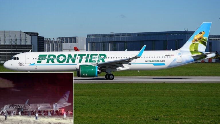 Denver, United States: A Frontier Airlines Airbus A321neo struck and killed a trespasser while departing Denver International Airport late on May 8, triggering an aborted takeoff, an engine fire, smoke inside the cabin, and an emergency evacuation that left 12 people with minor injuries, according to airport authorities, Frontier Airlines, the FAA and the NTSB. The aircraft, operating as Frontier Airlines Flight 4345 from Denver International Airport to Los Angeles International Airport, was carrying 224 passengers and seven crew members when the incident occurred at approximately 11:19 p.m. local time on Runway 17L. Officials said the unidentified individual breached the airport perimeter fence and entered the active runway area shortly before the collision. Denver International Airport confirmed the person was not believed to be an airport employee. Authorities stated the trespasser was struck by the aircraft during the takeoff roll and was pronounced dead at the scene. Frontier Airlines said the pilots immediately rejected the takeoff after reporting that the aircraft had struck a person on the runway. The impact resulted in a brief engine fire and smoke entering the cabin, prompting an emergency evacuation using inflatable slides. Official figures released by Frontier Airlines and cited by the NTSB confirmed that 12 occupants sustained minor injuries during the evacuation. Five people were transported to local hospitals for treatment, while the remaining injured passengers were treated at the airport. No fatalities or serious injuries were reported among passengers or crew. “We are gathering information about the emergency evacuation to determine if it meets criteria for a safety investigation,” NTSB spokesperson Sarah Taylor Sulick said early Sunday, adding that the agency might have more details in a few hours. A spokesman for the Denver Police Department said Sunday the investigation into the incident was ongoing and that the identity of the person on the runway will be confirmed and released by the Denver Office of the Medical Examiner. The CEO of the Denver airport, Phil Washington, said he knows there are questions still to be answered. “As this is an active investigation with numerous other agencies involved, it is going to take some time as we are still confirming what information we can share at this time,” Washington said in a statement. “This was a horrible and preventable tragedy that has affected many due to the actions of one person who apparently trespassed at an airport and lost their life as a result.” Flight tracking data reviewed by Flightradar24 showed the Airbus A321neo accelerated to approximately 127 knots before braking heavily and stopping on the runway. Emergency crews responded immediately and extinguished the engine fire. Passengers were later transported back to the terminal by bus, and Frontier arranged an alternate flight for most travelers. The affected runway remained closed for several hours before reopening Saturday morning. Federal authorities have launched multiple investigations into both the runway incursion and the emergency evacuation process. The National Transportation Safety Board said it is gathering information regarding the evacuation procedures, while the Federal Aviation Administration, local law enforcement and airport security officials are also examining how the individual gained access to the restricted airside area. U.S. Transportation Secretary Sean Duffy described the incident as a serious security breach and stressed that unauthorized access to airport movement areas poses extreme danger to both aircraft operations and public safety.