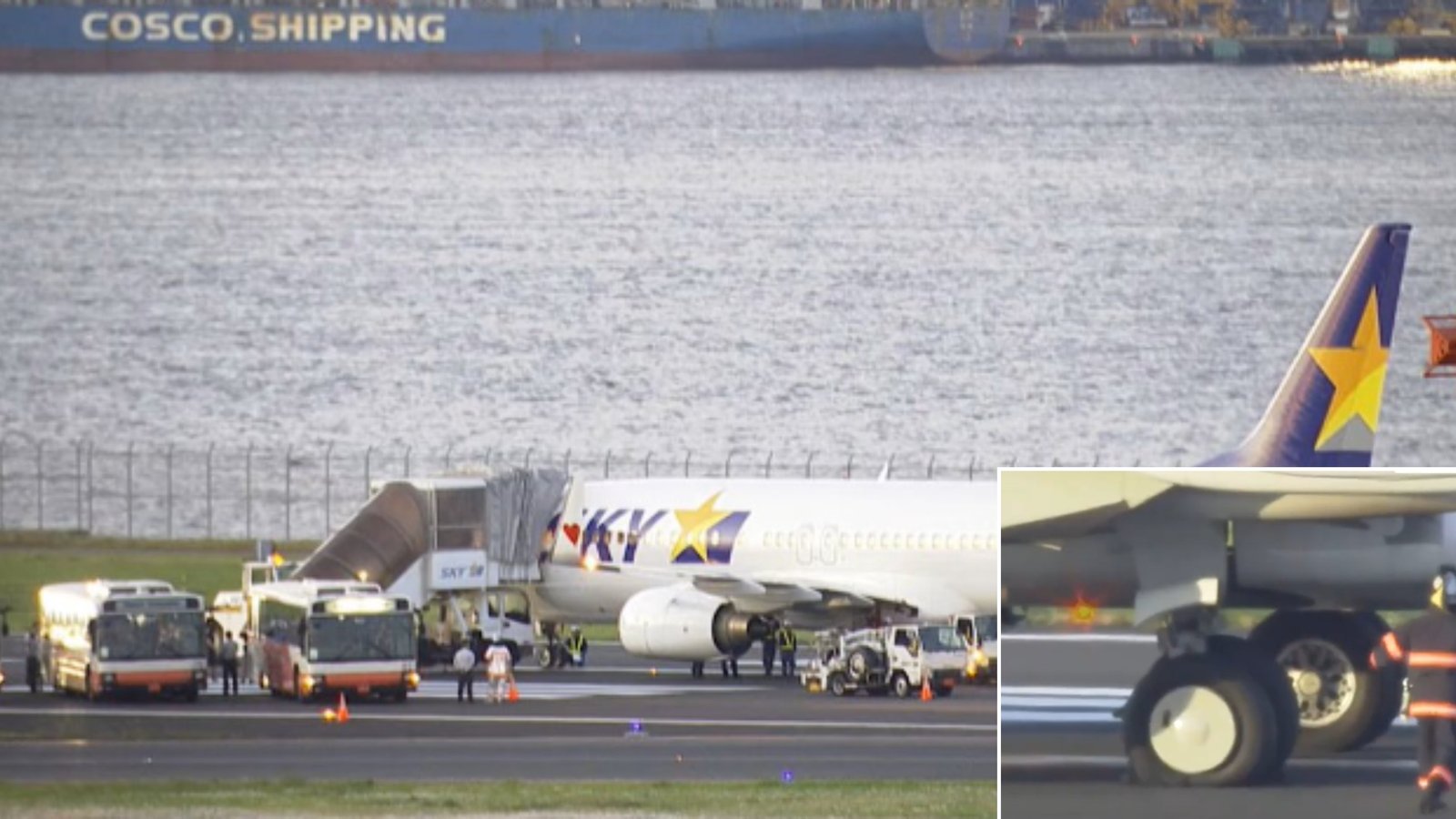 Skymark Boeing 737 Makes Emergency Return To Haneda After Tire Rupture