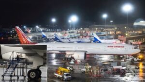 New Delhi, India: Three Air India narrow-body aircraft sustained damage at Delhi’s Indira Gandhi International Airport (IGIA) after ground support equipment was blown across the apron during sudden strong winds and heavy rain on June 7, 2026. The incident occurred at Terminal 2, where the aircraft were parked on the ground when severe weather conditions struck the airport area. Powerful winds dislodged several pieces of ground support equipment from their designated positions, causing them to collide with the parked aircraft. No injuries were reported and no passengers were on board at the time. Authorities have launched an investigation into the incident. The damaged aircraft were Air India single-aisle aircraft parked at Terminal 2 when the storm hit. The affected aircraft have been withdrawn from service for inspections and repairs. One aircraft is expected to remain grounded for several days, while the other two could return to operations later this week following technical assessments and necessary repairs. At least three pieces of ground support equipment were involved. These included a passenger step ladder and a trestle that were reportedly positioned near the aircraft stands before the weather deteriorated. The equipment was hurled from its location after strong winds swept across the apron area. Video footage that surfaced online showed a passenger boarding staircase belonging to IndiGo moving uncontrollably across the apron before striking a parked Air India aircraft. The footage quickly circulated on social media and raised questions regarding the securing of movable airport equipment during adverse weather conditions. While it is confirmed that three aircraft were damaged, authorities have not disclosed the registrations of the aircraft or specified which sections of each aircraft were struck. As of June 8, neither Air India nor airport authorities have publicly identified whether the damage occurred to the fuselage, wings, tail, nose section, engines or other structures. Technical inspections are underway to determine the full extent of the damage. The sudden storm brought strong winds and heavy rain to the airport area, creating hazardous ramp conditions within a short period. Following the incident, the damaged aircraft were removed from operational service and subjected to engineering inspections. A probe has been initiated to establish the sequence of events, assess weather-related factors and review ground handling procedures for securing equipment during sudden adverse weather.