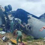 Jorhat, India: Five Indian Air Force (IAF) personnel were killed after an Antonov AN-32 military transport aircraft crashed while attempting to land at Jorhat Air Force Station in Assam on June 13, 2026, marking one of the deadliest military aviation accidents in the Northeast in recent years. The aircraft, a twin-engine AN-32 transport plane operated by the Indian Air Force, met with the accident at approximately 10:00 a.m. during what the IAF described as a "routine sortie." The crash occurred during the landing phase at the Rowriah-based air station, with the aircraft reportedly failing to land safely before crashing outside the runway area and catching fire. According to Indian Air Force officials, six personnel were on board the aircraft at the time of the accident. Five lost their lives, while the co-pilot survived and is undergoing medical treatment. In an official statement posted on social media, the Indian Air Force said, "The Indian Air Force deeply regrets the loss of five personnel in the An-32 accident at Jorhat, Assam." The deceased personnel were identified as: Squadron Leader Prashant Singh Flight Lieutenant Shubham Kumar Sergeant Jitendra Sharma Agniveervayu Khemaram Kumawat Agniveervayu Danish Alam The identity of the surviving co-pilot has not been officially released. Emergency response teams, including firefighters and rescue personnel, were immediately deployed to the crash site. Senior Air Force officials rushed to Jorhat as rescue and recovery operations commenced. Authorities sealed the entire air station while emergency services secured the wreckage and began preliminary assessments. Officials stated that the aircraft was involved in a routine operational mission. However, the Air Force has not disclosed the exact flight profile, intended route, or operational objective of the sortie. No official cause has been determined. The Indian Air Force has ordered a Court of Inquiry to investigate the circumstances surrounding the crash. IAF officials told media organizations that a detailed investigation would examine all possible factors, including technical, operational and environmental aspects. No evidence has yet been released indicating whether the accident resulted from a mechanical malfunction, pilot error, weather conditions or any other contributing factor. Defence Minister Rajnath Singh expressed condolences to the families of the deceased personnel following the accident. The AN-32 remains one of the Indian Air Force's primary tactical transport aircraft and is extensively used for troop movement, logistics missions, cargo transport and operations in high-altitude and remote regions, particularly across India's northeastern sector and Himalayan frontiers. The accident has drawn attention to the AN-32 fleet, which has experienced several major accidents over the past two decades. In June 2019, another IAF AN-32 carrying 13 personnel disappeared after departing Jorhat for Mechuka in Arunachal Pradesh before crashing in mountainous terrain, killing everyone on board. A separate AN-32 operating from Chennai to Port Blair disappeared over the Bay of Bengal in July 2016 with 29 personnel aboard and remains one of the most significant losses in Indian military aviation history. As investigators begin examining the Jorhat crash site, the Indian Air Force has said it stands firmly with the families of the deceased personnel and will conduct a comprehensive inquiry into the accident. The findings of the Court of Inquiry are expected to determine the exact sequence of events that led to the loss of the aircraft and five servicemen.
