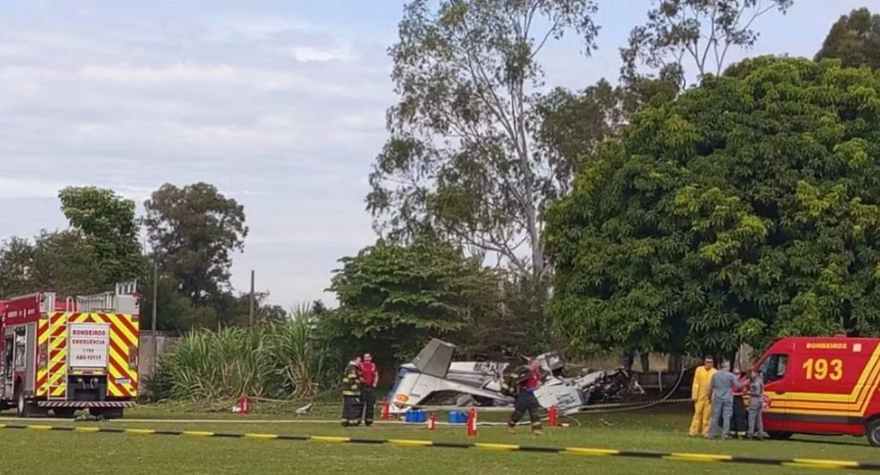 2 Killed, 1 Injured After Beechcraft Crashes Near Marília Airport During Test Flight