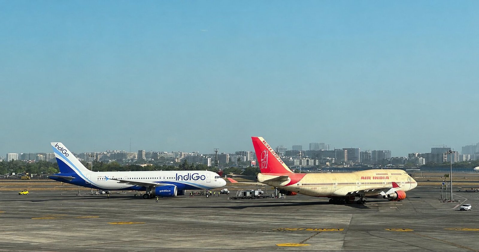 Potential Ground Collision With IndiGo Aircraft Averted After Air India Taxiway Error