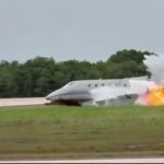 La Romana, Dominican Republic: Two crew members were killed after a private jet crashed while attempting an emergency landing at La Romana International Airport in the Dominican Republic on June 7, authorities confirmed. According to the Dominican Institute of Civil Aviation (IDAC), the aircraft involved was a U.S.-registered Gulfstream G200 executive jet operating a flight from La Romana to Austin, Texas. The aircraft was carrying only the pilot and co-pilot, with no passengers onboard. Preliminary information indicates the flight experienced a technical problem shortly after departure and requested to return to La Romana International Airport. Reports from local authorities suggest the crew declared an emergency while the aircraft was approximately 16 nautical miles southwest of the airport before turning back toward the airfield. Video footage circulating on social media shows the jet touching down during the emergency landing attempt before skidding along the runway. The aircraft then appeared to bounce and veer out of control before erupting into a large fireball. The impact and subsequent fire destroyed much of the aircraft. Both crew members sustained fatal injuries. Authorities have not yet publicly released their identities. Emergency response teams, including airport firefighters and rescue personnel, were dispatched immediately to the scene. Airport operations were temporarily suspended while emergency crews worked at the crash site and investigators began documenting evidence. Initial statements from officials indicate the aircraft encountered a malfunction before the attempted landing. Puerto Rico Department of Public Safety Secretary Arturo Garffer told local media that the aircraft had experienced problems during the landing phase, though he stressed that information remains preliminary pending a full investigation. The aircraft reportedly came down within the airport perimeter after losing stability during the emergency landing sequence. Images and video from the scene showed extensive fire damage and wreckage scattered near the runway area. The Gulfstream G200 is a twin-engine business jet capable of carrying between eight and 18 occupants depending on cabin configuration. The Dominican Civil Aviation Board and IDAC have launched an investigation to determine the exact cause of the accident. Investigators are expected to examine the aircraft's maintenance history, technical condition, flight data, communications with air traffic control, and the circumstances surrounding the reported malfunction. At the time of publication, authorities had not released the aircraft registration number, the names of the crew members, or any preliminary findings regarding the cause of the crash. The investigation remains ongoing.