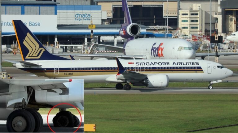 Kuala Lumpur, Malaysia: A Singapore Airlines Boeing 737 MAX 8 operating a scheduled regional service from Singapore to Kuala Lumpur suffered a double tyre burst on landing at Kuala Lumpur International Airport (KLIA), forcing the temporary closure of one of the airport’s three runways and causing flight disruptions during the evening peak period. The incident involved Singapore Airlines Flight SQ114, which was operating from Singapore Changi Airport (SIN) to Kuala Lumpur International Airport (KUL) on June 13. Flight tracking data shows the aircraft was a Boeing 737 MAX 8 operating the short-haul international sector between the two cities. According to Singapore Airlines and Malaysian airport authorities, the aircraft experienced a tyre-related incident during landing at KLIA. Reports indicate that both tyres on the aircraft’s left main landing gear burst upon touchdown, leaving the aircraft stranded on the runway. The aircraft landed safely at approximately 1:33 p.m. local time and all occupants disembarked without incident. Singapore Airlines confirmed that the flight was carrying 147 passengers and eight crew members. No injuries were reported among passengers or crew. The disabled aircraft remained on the runway for several hours while recovery and inspection operations were carried out. As a result, one of KLIA’s three runways was temporarily closed for over 6 hours, reducing airport capacity during one of the busiest periods of the day. Malaysia Airports said the closure was reflected in an official Notice to Airmen (NOTAM), while operations continued on the airport’s remaining two runways. Several arriving and departing flights experienced delays as a result of the reduced runway availability. The runway was initially expected to remain closed until around 9:00 p.m. local time. However, airport authorities later confirmed that recovery efforts were completed ahead of schedule and the affected runway reopened at approximately 7:40 p.m. after receiving final safety clearance from the Civil Aviation Authority of Malaysia (CAAM). Airport operations subsequently returned to normal. The disruption also affected Singapore Airlines’ scheduled return service, Flight SQ113 from Kuala Lumpur to Singapore, which was cancelled. Flight-tracking records indicate that the aircraft later departed Kuala Lumpur the following morning on a non-scheduled recovery flight identified as SQ9105. Neither Singapore Airlines nor Malaysian aviation authorities have announced the cause of the tyre failure. The circumstances surrounding the incident remain under review.