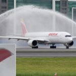 Guayaquil, Ecuador: An Iberia Airbus A350-900 sustained wing damage during a ceremonial water salute at José Joaquín de Olmedo International Airport in Guayaquil on June 4, forcing the cancellation of a scheduled flight to Madrid. The aircraft, registered EC-NXD, was preparing to operate the Guayaquil-Madrid service when the incident occurred during a traditional water-cannon salute conducted by airport firefighting vehicles. According to footage and reports from local media, the aircraft's wingtip area came into contact with equipment associated with the ceremony, resulting in visible damage to the winglet. Aviation incident records and eyewitness videos indicate the collision occurred while the aircraft was taxiing beneath the water arch created for the event. Following the incident, airport personnel and airline representatives inspected the aircraft. Iberia subsequently cancelled the planned departure to Madrid to allow for technical evaluation and repairs. No injuries were reported among passengers, crew members, airport firefighters, or ground personnel. To ensure passengers reach their destinations, a phased rebooking is being coordinated with the support of other airlines. The aircraft involved was an Airbus A350-900, one of Iberia's long-haul flagship aircraft used on intercontinental services between Spain and Latin America. As of publication, Iberia had not released a detailed public statement explaining the circumstances of the collision or the extent of the damage. Airport and airline officials continue to assess the aircraft before it returns to service. The incident remains under review, and further information is expected once inspections are completed.