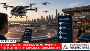 From Demonstrations to Networks: The Real Test of Advanced Air Mobility Part 2- Aviation Today Perspectives