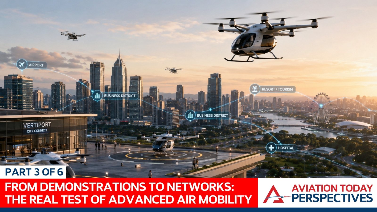 From Demonstrations to Networks: The Real Test of Advanced Air Mobility – Part 3