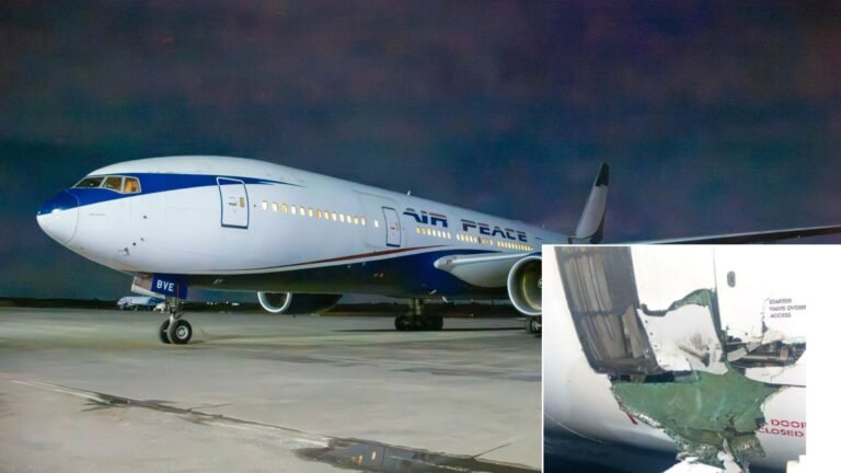 Air Peace A320 Suffers Engine Damage After Ground Vehicle Collision At Lagos Airport SEO DES: The collision occurred after passengers disembarked with no injuries, The A320 became unserviceable, causing delays and possible cancellations SOCIAL: An Air Peace Airbus A320 suffered major engine damage after a NAHCO baggage conveyor belt vehicle struck the aircraft at Murtala Muhammed Airport in Lagos, Nigeria, shortly after Flight P47427 arrived from Kano on 15 July. The collision occurred after all passengers had disembarked, and no injuries were reported. Air Peace said the aircraft was rendered "totally unserviceable," disrupting its domestic schedule with delays and possible cancellations. The airline is working with NAHCO and Nigerian aviation authorities to investigate the incident and prevent a recurrence. Lagos, Nigeria: An Air Peace Airbus A320 sustained significant engine damage after being struck by a baggage conveyor belt vehicle operated by the Nigerian Aviation Handling Company (NAHCO) Plc at Murtala Muhammed Airport in Lagos, Nigeria, disrupting the airline's domestic operations and forcing schedule changes across its network. The incident occurred on Tuesday, 15 July, shortly after Air Peace Flight P47427 completed its scheduled service from Kano to Lagos. According to the airline, the aircraft had arrived safely, and all passengers had disembarked before the ground handling accident occurred. No injuries were reported among passengers or ground personnel. Air Peace said a NAHCO baggage conveyor belt vehicle collided with one of the Airbus A320's engines while the aircraft was on the ground. The impact caused extensive damage, with the airline stating that the handling equipment "tore into" the engine, leaving the aircraft "totally unserviceable." Air Peace said the damaged Airbus A320 had been scheduled to operate multiple flights across its domestic network over the coming days, meaning its sudden withdrawal from service would significantly affect operations. The airline warned that several scheduled flights would experience delays, while others could be cancelled as it rearranges aircraft within its fleet to minimize disruptions. In a statement, the carrier apologized to passengers whose travel plans were affected and said its operational and customer service teams were providing alternative arrangements and assistance wherever possible. The airline emphasized that the safety of its passengers, crew and equipment remains its highest priority. Air Peace added that it is working closely with NAHCO and the relevant Nigerian aviation authorities to determine the circumstances that led to the ground collision and to implement measures aimed at preventing similar occurrences in the future.