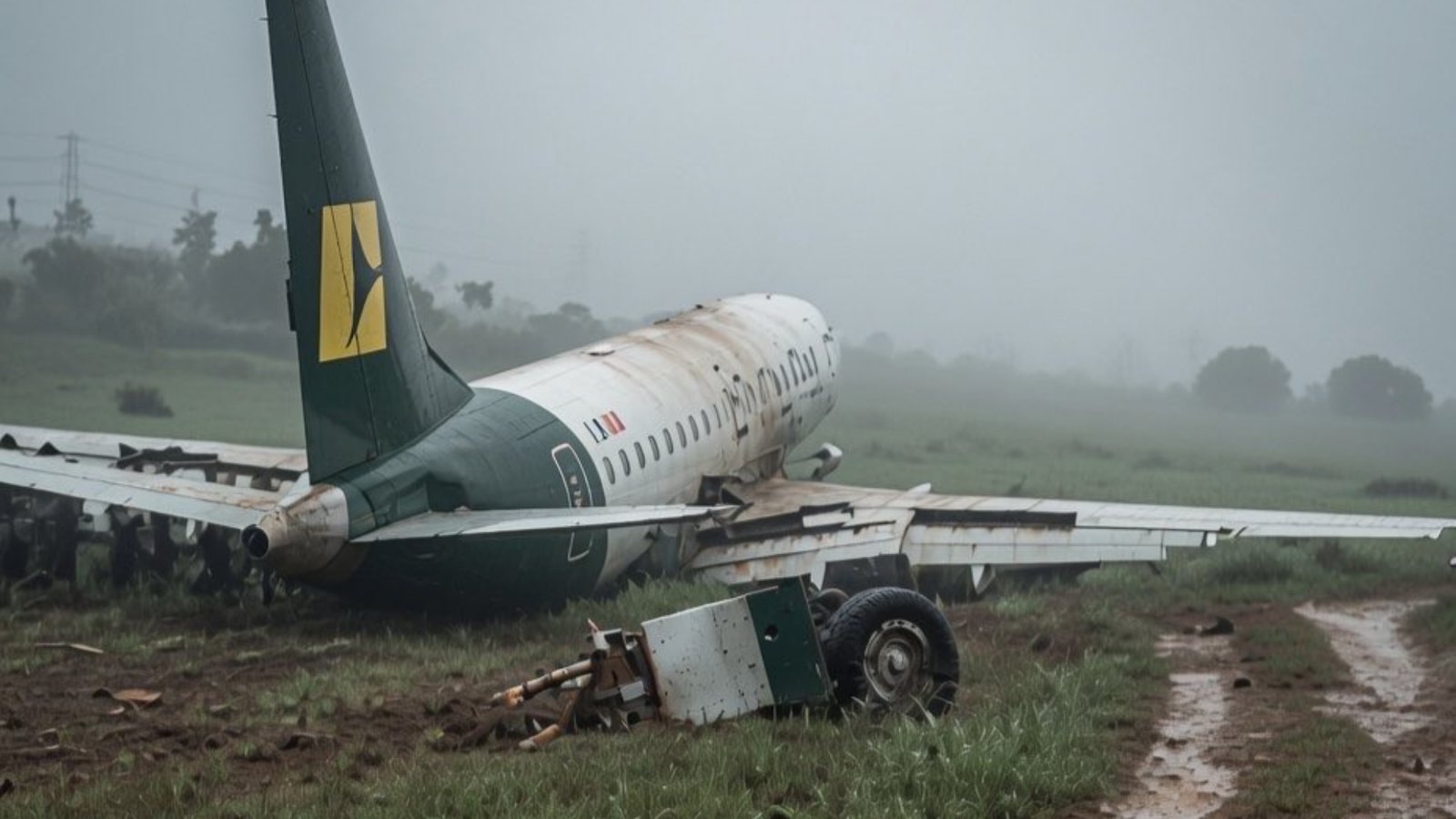 Enugu Air Embraer E170 Overruns Runway At Benin Airport With 68 On Board, All Safe