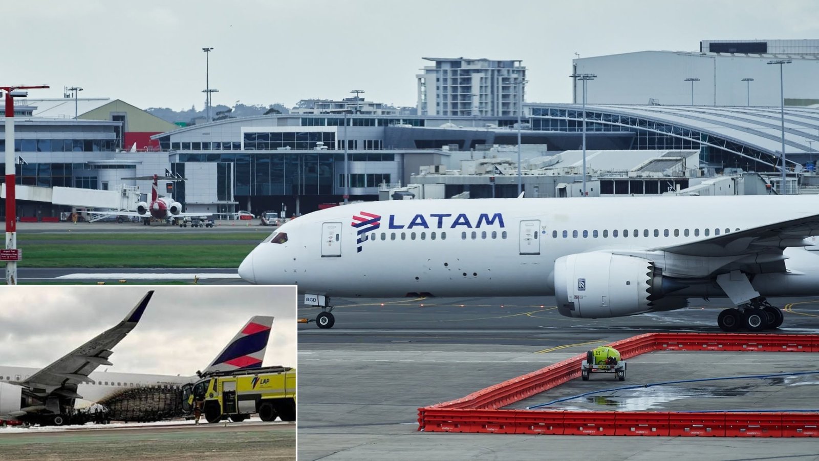 LATAM Airbus A320 Returns Safely To Montevideo After Engine Malfunction During Takeoff 