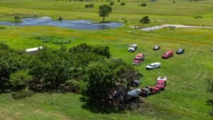 Goldsby, United States: Two people were killed after a small aircraft crashed into a field and caught fire shortly after taking off from a private airfield in McClain County, Oklahoma, prompting an investigation by the Federal Aviation Administration (FAA) and the National Transportation Safety Board (NTSB). The accident occurred on the afternoon of June 29 near East Cottonwood Road in Goldsby, approximately 30 miles south of Oklahoma City. Emergency responders from the Oklahoma Highway Patrol (OHP), local fire departments and other agencies rushed to the scene after receiving reports of a plane crash. According to the Oklahoma Highway Patrol, the aircraft had departed from Paradise Air Haven Airport, a privately owned airfield near Goldsby, when it encountered difficulties shortly after takeoff. OHP Lt. Mark Southall said preliminary information gathered from witnesses indicated the aircraft failed to climb as expected. "Witnesses reported the aircraft did not gain enough altitude after takeoff before descending into a nearby field," Southall said. The aircraft crashed into a pasture near East Cottonwood Road before erupting into flames. First responders found the wreckage engulfed in fire. Authorities confirmed that both occupants died at the scene. No injuries were reported on the ground. Officials have not yet publicly released the identities of the two victims, pending notification of their families. The FAA and the NTSB have launched separate investigations into the accident. The FAA is assisting with the initial investigation, while the NTSB will lead the inquiry and determine the probable cause of the crash. Investigators are expected to examine the aircraft wreckage, pilot qualifications, maintenance records, weather conditions, operational history and witness statements as part of the investigation.