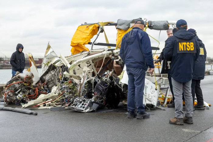 New Jersey, United States: The US National Transportation Safety Board (NTSB) has released its preliminary report into the fatal April 10, 2025 crash of a Bell 206L-4 helicopter (registration N216MH) that broke apart in flight before plunging into the Hudson River near Jersey City, New Jersey, killing all six people on board. The report, published by the NTSB on July 16, 2026, provides investigators' first official reconstruction of the accident while emphasizing that the findings are preliminary and subject to change. The accident involved a Part 91 aerial observation (air tour) flight that departed Downtown Manhattan/Wall Street Heliport (JRB) at about 2:58 p.m. EDT. The helicopter was destroyed, the pilot and five passengers were fatally injured, and investigators continue examining recovered wreckage to determine the cause of the in-flight breakup. According to the preliminary report, ADS-B flight tracking data showed the helicopter initially flew south of the Statue of Liberty in a teardrop pattern before proceeding north along Manhattan's east side of the Hudson River. It continued past the George Washington Bridge, performed a U-turn, and then headed south along the New Jersey side of the river toward Jersey City. During the helicopter's final minute of flight, it approached the Holland Tunnel ventilation towers near Jersey City while flying between 625 and 650 feet above mean sea level. Investigators said the aircraft briefly climbed to 675 feet before entering a rapid descent. ADS-B data ended at 3:14:54.5 p.m., with the helicopter's final recorded altitude at 125 feet. The report states that multiple witnesses heard several loud "bangs" before seeing the helicopter break apart. Investigators also reviewed surveillance video, which captured the aircraft flying south before it suddenly separated into three major sections: the fuselage, including the engine; the main rotor system, including both rotor blades, transmission and roof-beam structure; and the tail boom with the tail rotor. The helicopter then descended uncontrollably into the Hudson River. The Smithsonian Institution's Feather Identification Laboratory determined that a mixed flock of Brant and Canada geese struck the helicopter's rotor blades and rear section. Investigators also found that a Great Black-backed Gull was struck by debris from the helicopter's tail assembly with enough force to severely damage the bird, causing one of its wings to separate before landing on a rooftop alongside other wreckage. According to the laboratory's report, which forms part of the NTSB's investigation docket, specialists identified the bird remains through comparisons with preserved feather specimens, microscopic examination of distinctive feather characteristics, and DNA analysis. The six victims included the pilot and a family of five from Spain, two parents, both employed by Siemens, and their three children. Investigators documented where the wreckage came to rest. The fuselage was found inverted in approximately 6 feet of water north of the Holland Tunnel ventilation towers. The separated main rotor assembly and tail boom were recovered farther north in approximately 30 feet of water. Additional debris was located floating on the river and on the rooftop of a transit building in Hoboken, New Jersey. The NTSB reported that the Bell 206L-4 was not equipped with onboard video or flight-data recording devices. However, photographs taken before departure showed the pilot wearing computer-augmented smart glasses capable of recording video and audio. Those glasses were not recovered, meaning investigators were unable to obtain any potential recordings from them. The pilot held a commercial pilot certificate with rotorcraft-helicopter and instrument helicopter ratings and possessed a current FAA first-class medical certificate. Records showed he had accumulated 790.2 total flight hours, including 48.6 hours in the Bell 206L-4. The report noted that he had returned to work after 10 days off under a 10-days-on/10-days-off schedule. The accident flight was the eighth sightseeing flight operated by the same pilot that day. Maintenance records reviewed by investigators indicated the helicopter most recently underwent an Event 2 progressive 300-hour inspection and a 100-hour inspection on February 27, 2025. At that inspection, the airframe had accumulated 12,975 hours, while the engine had logged 23,305 hours. By the time of the accident, the helicopter had flown approximately 50 additional hours since that maintenance event. Weather was not considered adverse at the time of the accident. Conditions at Downtown Manhattan Heliport included 10 miles visibility, broken clouds at 7,500 feet, and winds from 150 degrees at 10 knots, gusting to 18 knots, although a peak gust of 36 knots had been recorded about 30 minutes earlier. The flight was conducted under visual meteorological conditions (VMC) without a filed flight plan. The NTSB said the wreckage has been recovered and retained for additional examination as investigators continue to determine what caused the helicopter to break apart in flight. The preliminary report does not identify a probable cause, stressing that the investigation remains ongoing and that the information is subject to revision as further evidence is analyzed. The investigation is being led by Investigator-in-Charge Leah Read with participation from the Federal Aviation Administration (FAA), Bell Helicopter, Rolls-Royce, and the Transportation Safety Board of Canada. The NTSB also confirmed that its investigators traveled to the accident scene. The NTSB's investigation docket, comprising more than 2,000 pages of factual material, does not identify the cause of the accident. The final report, which will include the official probable cause, is expected later this year.