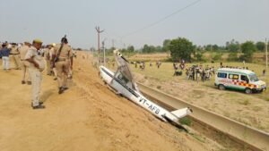 Kasganj, India: A trainee pilot survived after a Cessna 152 trainer aircraft operated by Chetak Aviation made an emergency landing and crash-landed in a field near an expressway in Uttar Pradesh's Kasganj district on June 29, prompting an investigation by the Directorate General of Civil Aviation (DGCA). The aircraft, registered as VT-AFB, had departed from Aligarh Airport on a solo training sortie with only the trainee pilot on board. According to the DGCA, the flight was part of a routine solo training exercise when the aircraft encountered an emergency, forcing the pilot to carry out a precautionary landing in an open field near an under-construction expressway in Kasganj. The trainee pilot has been identified by multiple local media reports as aged 28 years. Chetak Aviation confirmed that she had accumulated the required flying hours to undertake solo flights and had been training with the flying training organisation for over a year. According to the flying school, the aircraft took off from Aligarh at approximately 1:05 p.m., while the emergency occurred at around 3:00–4:00 p.m. near Kasganj. Soon after exiting the aircraft, the trainee pilot contacted the academy to report the occurrence, following which local police and emergency responders were alerted. The DGCA, in its official statement, said, "Chetak Aviation Cessna 152 aircraft VT-AFB engaged in solo flying at Aligarh has crash landed in a field in Kasganj. She (trainee pilot) is reported to be safe. DGCA is investigating the occurrence." Chetak Aviation stated that the aircraft came down beside the expressway and that the pilot remained safe. Kasganj Police said she was taken to a local hospital for medical examination and her condition was stable. The exact cause of the emergency landing has not yet been established. Initial reports indicate that the aircraft experienced a technical snag while airborne, compelling the pilot to attempt a forced landing. The flying training organisation said it would determine the cause only after examining the aircraft and speaking with the trainee pilot. Eyewitnesses reported seeing the aircraft descend rapidly before coming to rest in a field adjacent to the roadway. Some local reports claimed the aircraft may have struck overhead power lines before landing, although this has not been confirmed by the DGCA. The crash site drew large crowds of local residents, while police officials quickly secured the area and facilitated the pilot's evacuation. Photographs and videos circulating online showed the aircraft lying on its side with visible damage to one wing and the rear fuselage after skidding off the landing area. Following the occurrence, the DGCA initiated a formal investigation to determine the circumstances that led to the emergency landing. According to subsequent reports, all training flights operated by Chetak Aviation have been suspended until the investigation is completed. The incident marks the second trainer aircraft occurrence in Uttar Pradesh within four days. On June 26, a trainee pilot sustained serious injuries at Kanpur's Chakeri Airport after disembarking from a Tecnam P2006T trainer aircraft operated by Garg Aviation while its engine was still running and was struck by the rotating propeller. That incident is also under investigation by the DGCA.