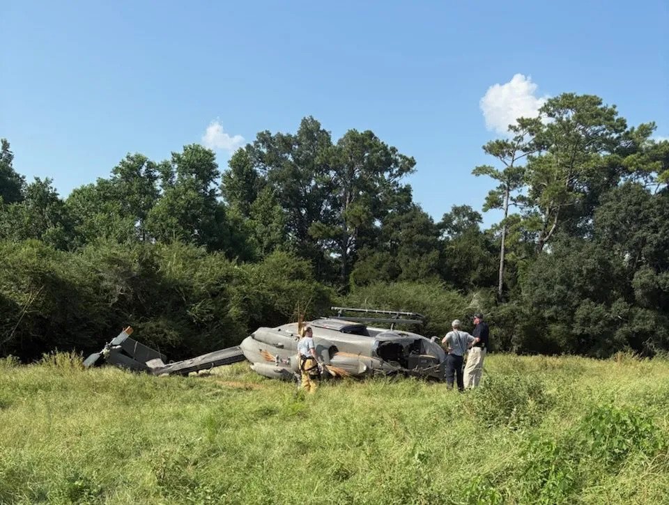 US Army UH-72 Lakota Crashes In Alabama During Training Flight, Three Survive