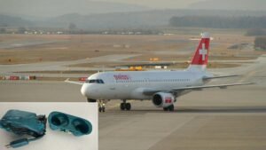 Bangor, United States: Swiss International Air Lines has clarified that smoke detected onboard flight LX16 from Zurich to New York on July 27 was caused by a damaged earphone charging case trapped inside a Business Class seat. The incident occurred while the Airbus-operated flight was en route from Zurich Airport (ZRH) to John F. Kennedy International Airport (JFK), New York. During the flight, smoke was reported onboard, prompting the crew to follow emergency procedures and divert the aircraft to the nearest suitable airport, Bangor International Airport (BGR) in Maine. Initial reports indicated that smoke had been detected in the forward section of the aircraft, with preliminary information suggesting a possible cockpit-related issue. However, after a technical investigation, SWISS determined that the source was an earphone charging case containing a lithium-ion battery. According to the airline, the charging case had slipped into a gap near a seat in the front Business Class cabin, where it became trapped and was damaged. The damage caused the device to emit smoke, creating a potential fire risk inside the cabin. SWISS highlighted that many personal electronic devices carried by passengers use lithium-ion batteries, which can overheat when damaged, malfunction, or become trapped, potentially leading to smoke or fire. The airline advised passengers to immediately inform cabin crew if an electronic device becomes unusually hot, damaged, or falls into an inaccessible area such as underneath a seat. The airline also noted that its aircraft are equipped with lithium battery safety bags designed to safely contain affected devices if required. During the LX16 incident, the flight crew responded according to established emergency procedures and simulator training, ensuring the aircraft was diverted safely to Bangor, where the situation could be assessed and handled. SWISS has not reported any injuries related to the incident. The clarification comes after the airline completed its technical assessment of the event and identified the damaged charging case as the source of the smoke.