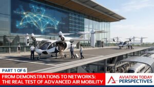 From Demonstrations to Networks: The Real Test of Advanced Air Mobility - Aviation Today Perspectives