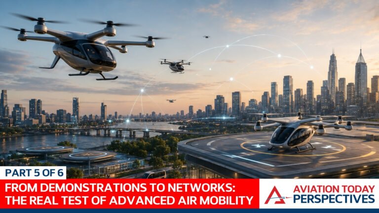 From Demonstrations to Networks: The Real Test of Advanced Air Mobility - Part 5
