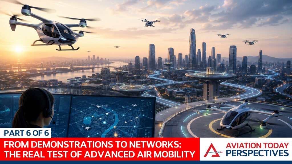 From Demonstrations to Networks: The Real Test of Advanced Air Mobility - Part 6