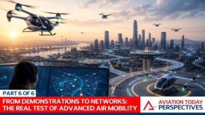 From Demonstrations to Networks: The Real Test of Advanced Air Mobility - Part 6