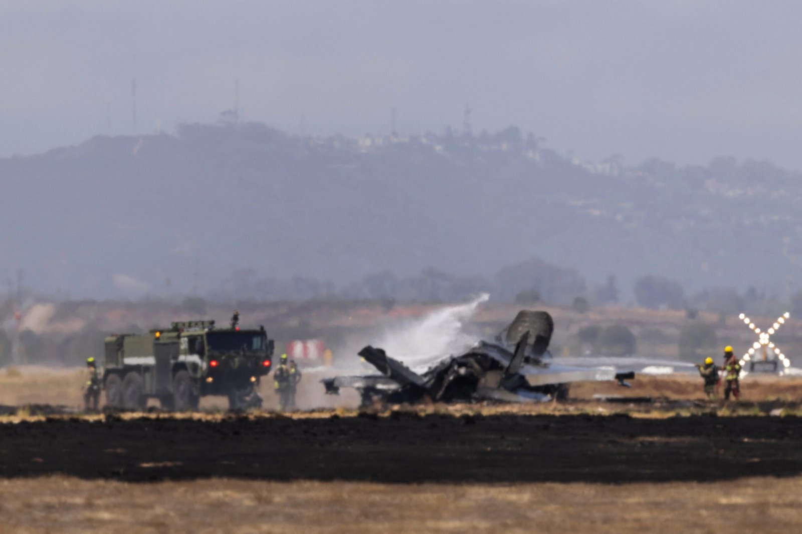 US Marine Corps F-35B Crashes During Routine Training Near Miramar, Pilot Ejects Safely